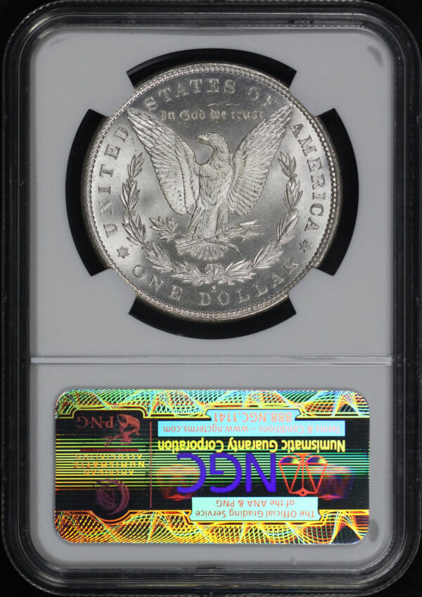 Reverse of this 1879-S Morgan Dollar NGC MS-64