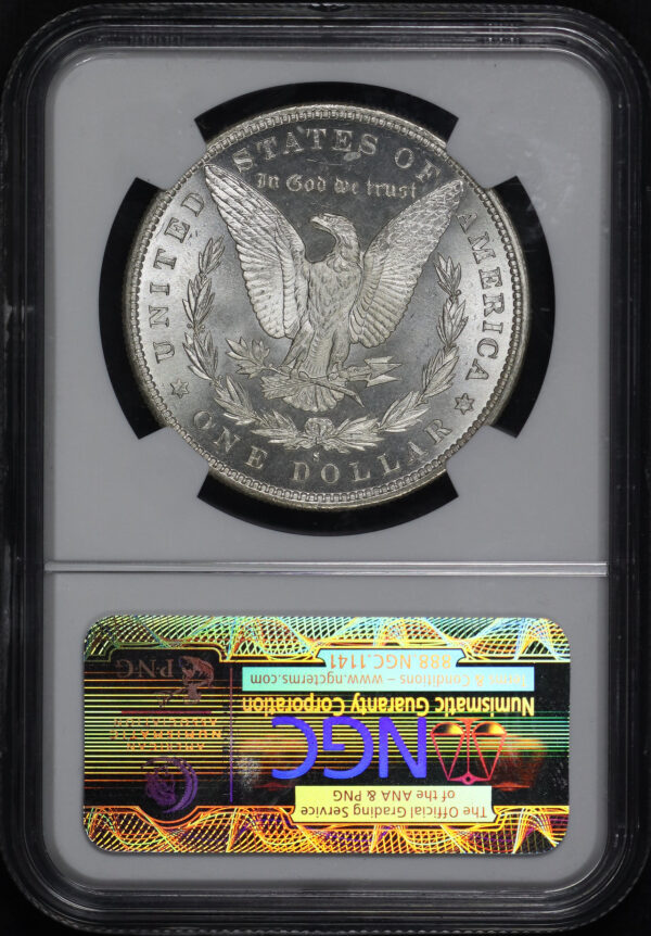 Reverse of this 1879-S Morgan Dollar NGC MS-64
