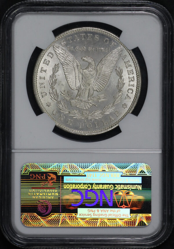 Reverse of this 1879-S Morgan Dollar NGC MS-64