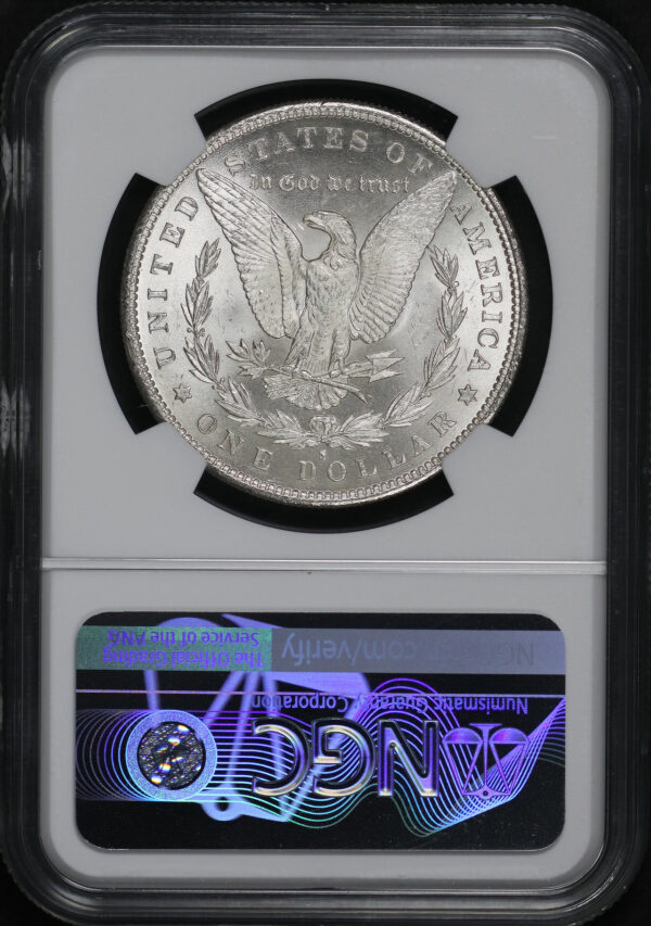 Reverse of this 1879-S Morgan Dollar NGC MS-64