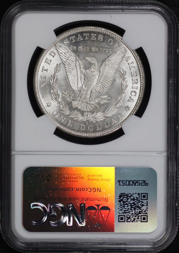 Reverse of this 1879-S Morgan Dollar NGC MS-64