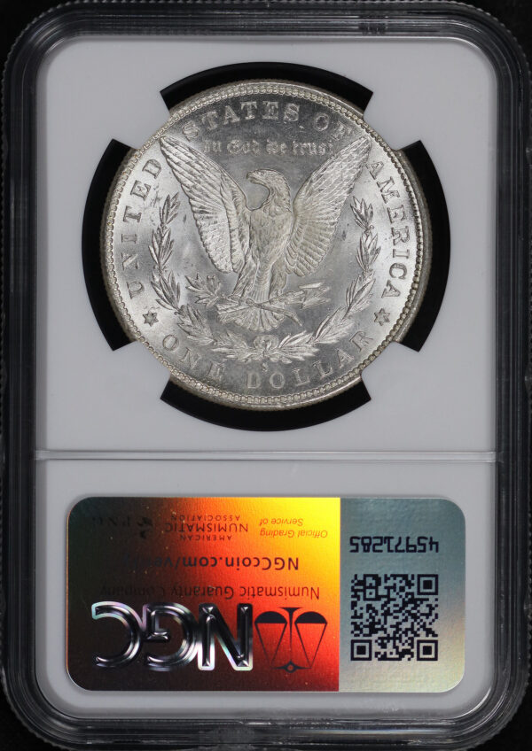 Reverse of this 1879-S Morgan Dollar NGC MS-64