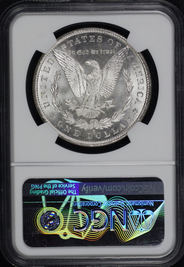 Reverse of this 1879-S Morgan Dollar NGC MS-64+