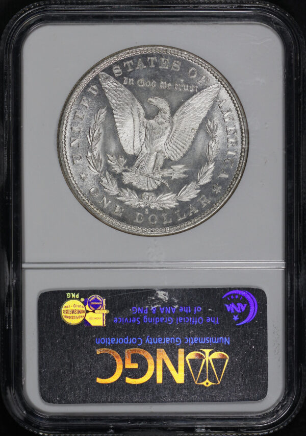 Reverse of this 1879-S Morgan Dollar NGC MS-64