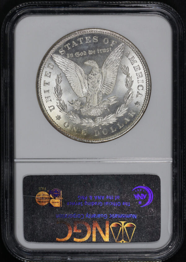 Reverse of this 1879-S Morgan Dollar NGC MS-64