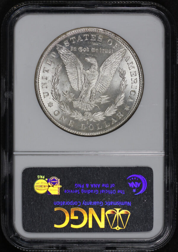 Reverse of this 1879-S Morgan Dollar NGC MS-64