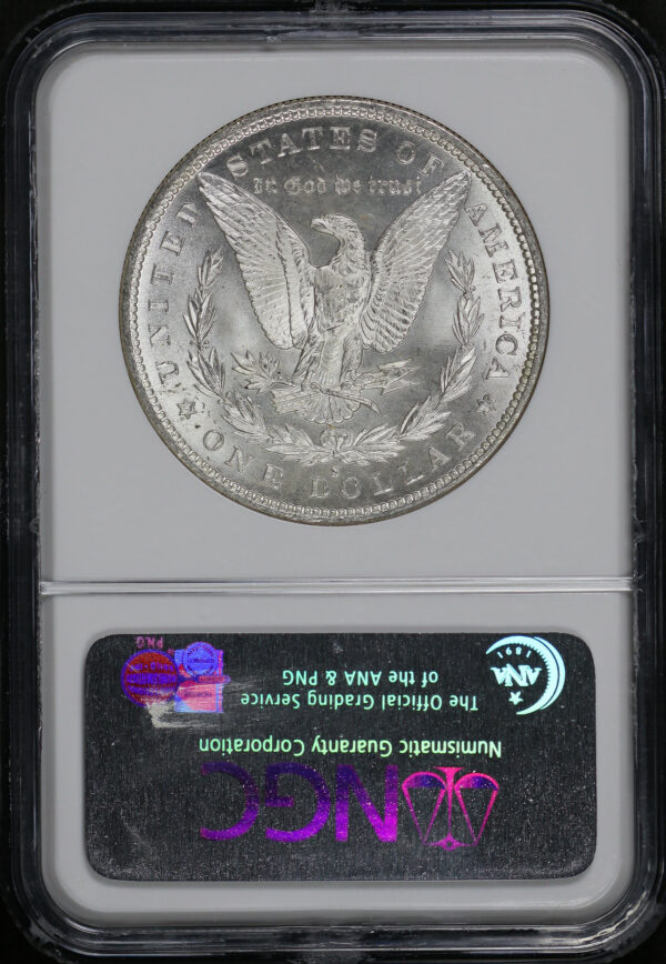Reverse of this 1879-S Morgan Dollar NGC MS-64