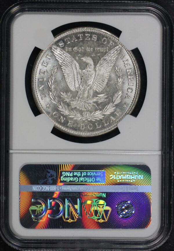 Reverse of this 1879-S Morgan Dollar NGC MS-66