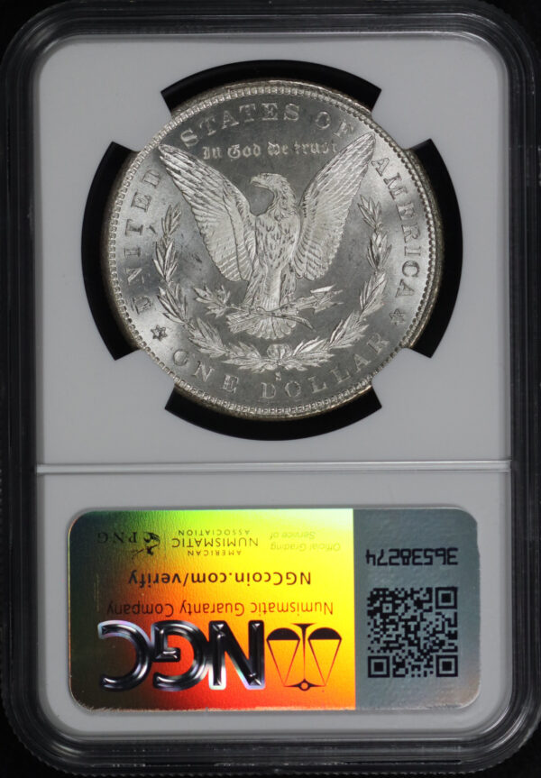Reverse of this 1879-S Morgan Dollar NGC MS-66+