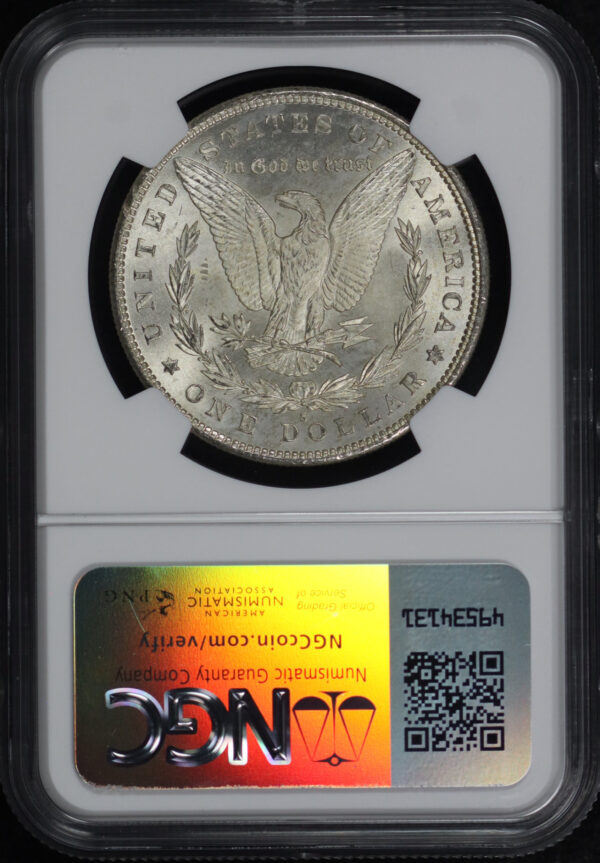 Reverse of this 1879-S Morgan Dollar NGC MS-66+