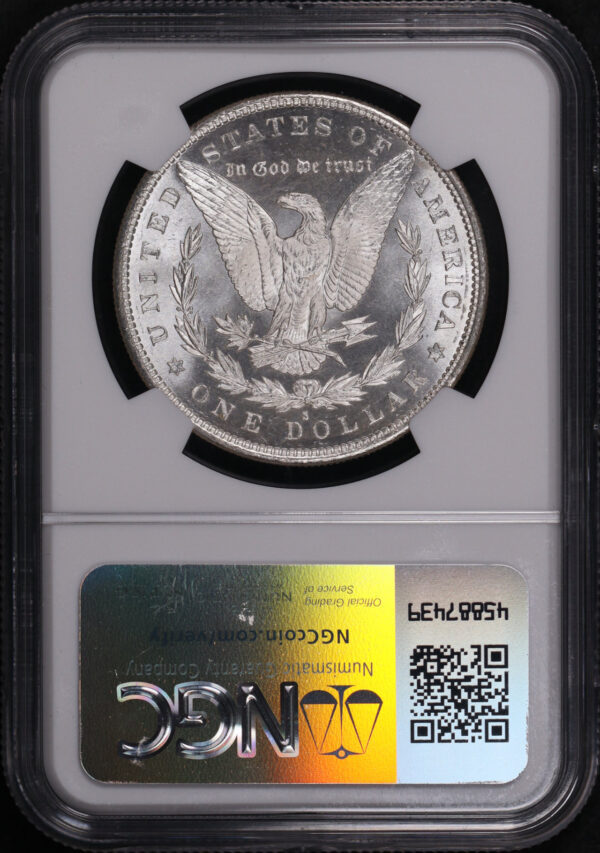 Reverse of this 1879-S Morgan Dollar NGC MS-66+