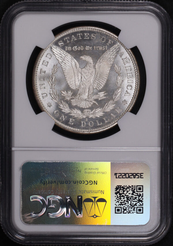 Reverse of this 1879-S Morgan Dollar NGC MS-66+