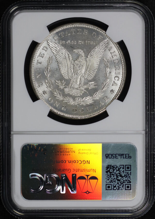 Reverse of this 1879-S Morgan Dollar NGC MS-67