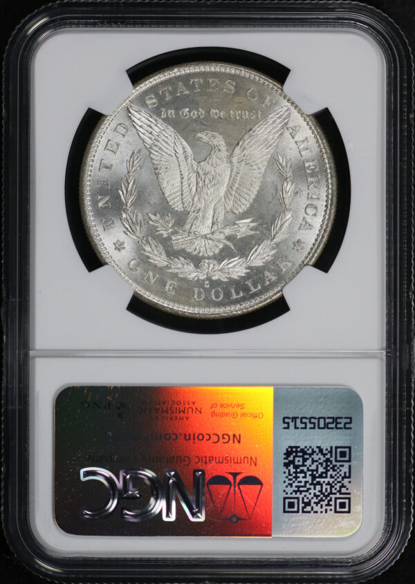 Reverse of this 1879-S Morgan Dollar NGC MS-67
