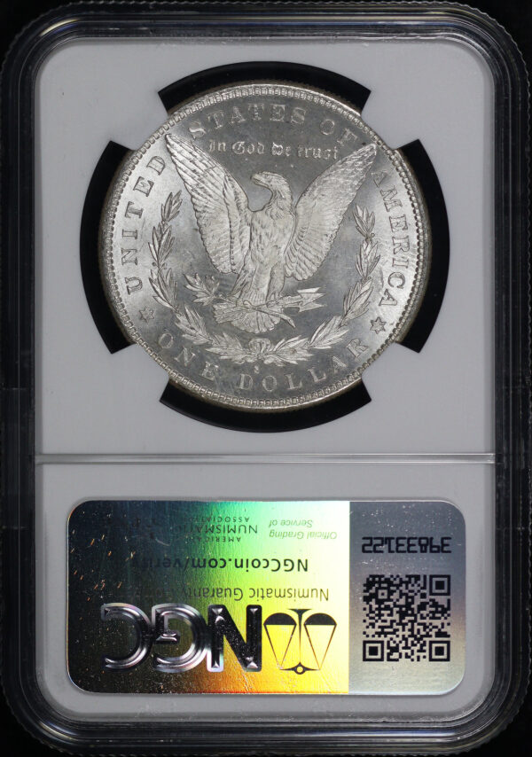 Reverse of this 1879-S Morgan Dollar NGC MS-67 CAC
