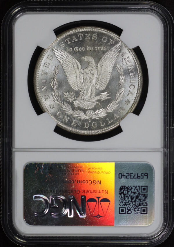 Reverse of this 1879-S Morgan Dollar NGC MS-67