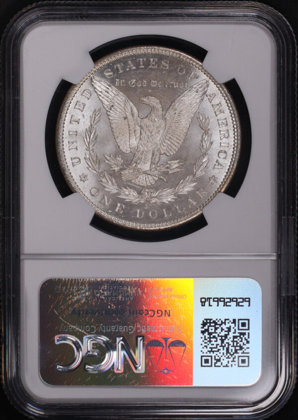 Reverse of this 1879-S Morgan Dollar NGC MS-67