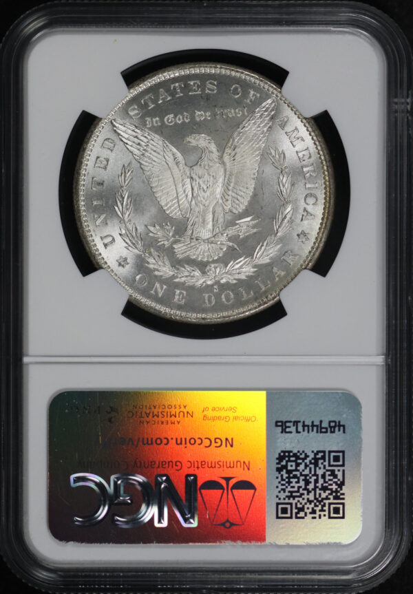 Reverse of this 1879-S Morgan Dollar NGC MS-67