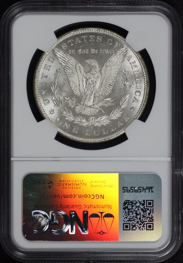 Reverse of this 1879-S Morgan Dollar NGC MS-67