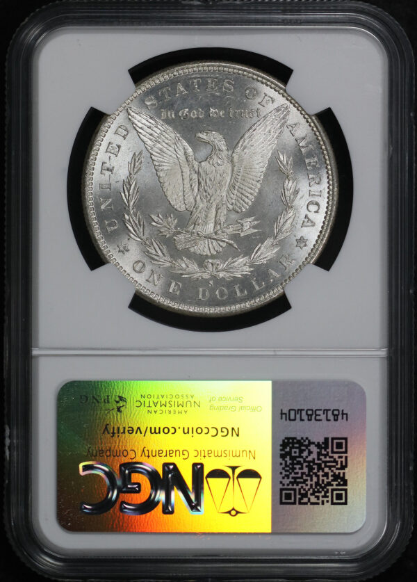 Reverse of this 1879-S Morgan Dollar NGC MS-68