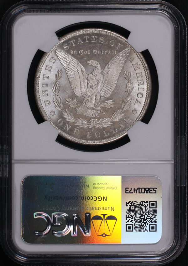 Reverse of this 1879-S Morgan Dollar NGC MS-68
