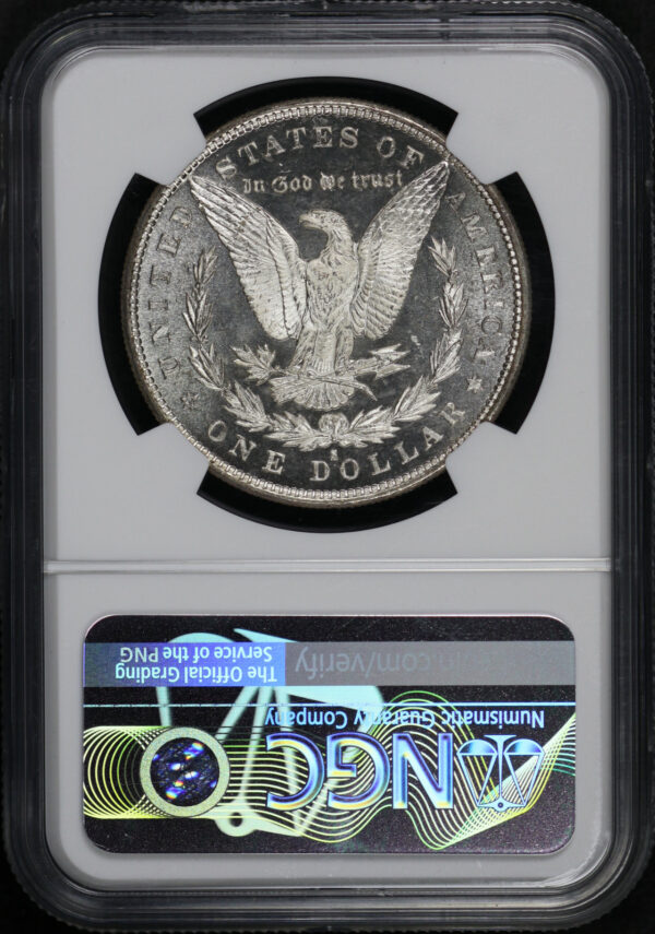 Reverse of this 1879-S Morgan Dollar NGC MS-64 PL