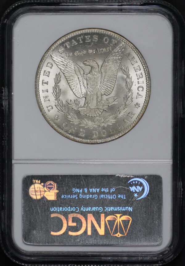 Reverse of this 1880-CC Morgan Dollar NGC MS-64