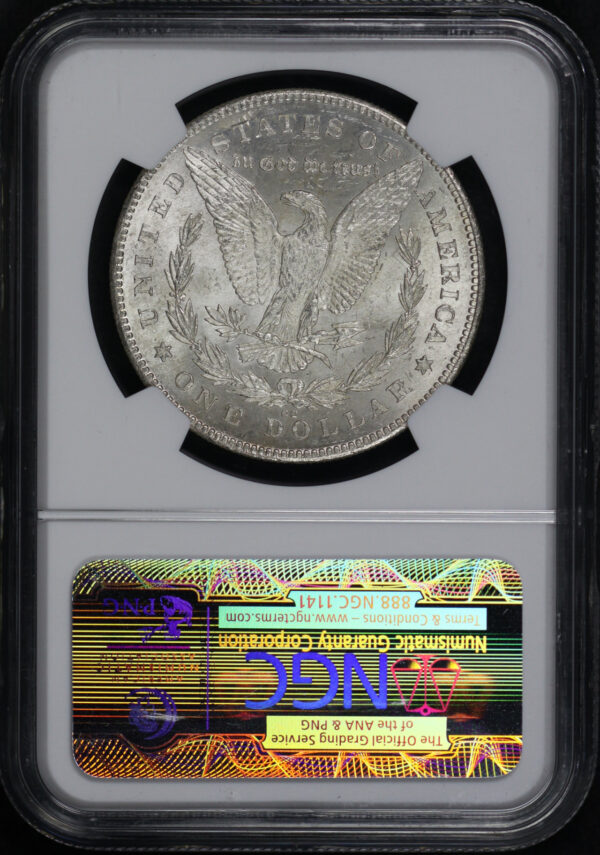 Reverse of this 1880-CC Hitlist-40 Morgan Dollar Vam-7 Reverse of 1878 NGC MS-63