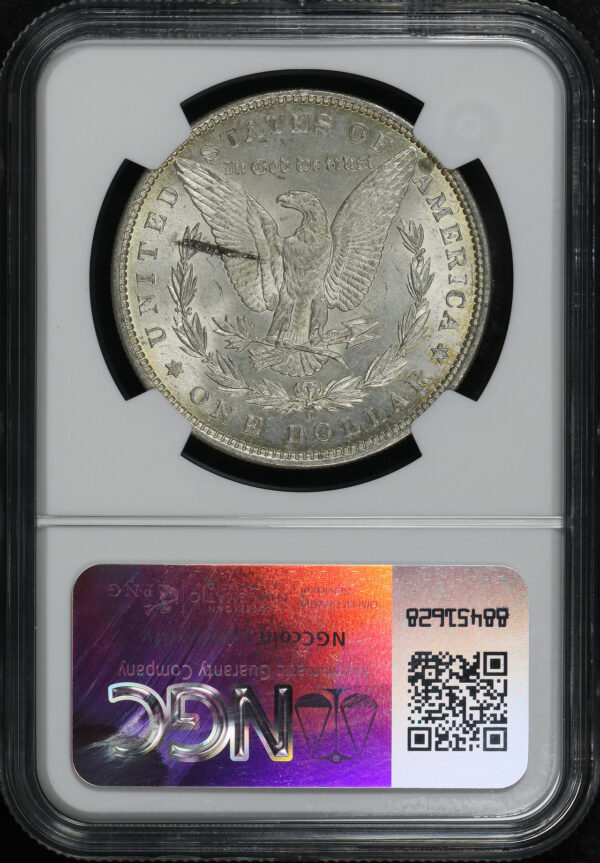 Reverse of this 1880-O Morgan Dollar NGC MS-62