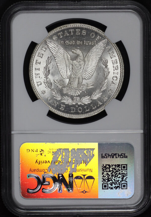 Reverse of this 1880-O Morgan Dollar NGC MS-64