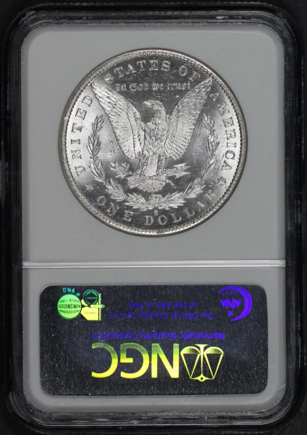 Reverse of this 1880-S Morgan Dollar NGC MS-64