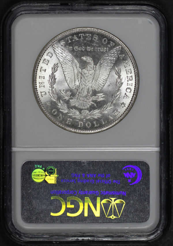 Reverse of this 1880-S Morgan Dollar NGC MS-64