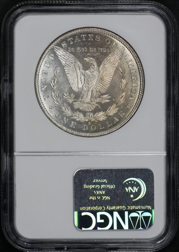 Reverse of this 1880-S Morgan Dollar NGC MS-64