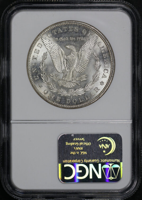 Reverse of this 1880-S Morgan Dollar NGC MS-64
