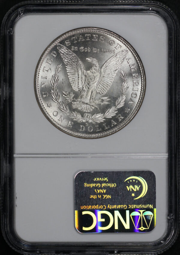 Reverse of this 1880-S Morgan Dollar NGC MS-64