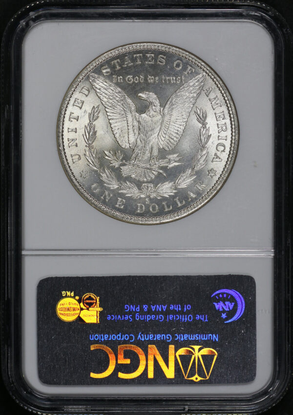 Reverse of this 1880-S Morgan Dollar NGC MS-64