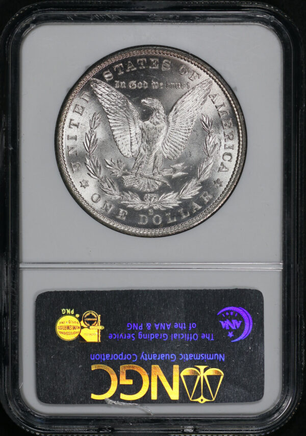 Reverse of this 1880-S Morgan Dollar NGC MS-64