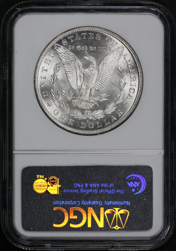 Reverse of this 1880-S Morgan Dollar NGC MS-64