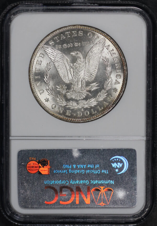 Reverse of this 1880-S Morgan Dollar NGC MS-64