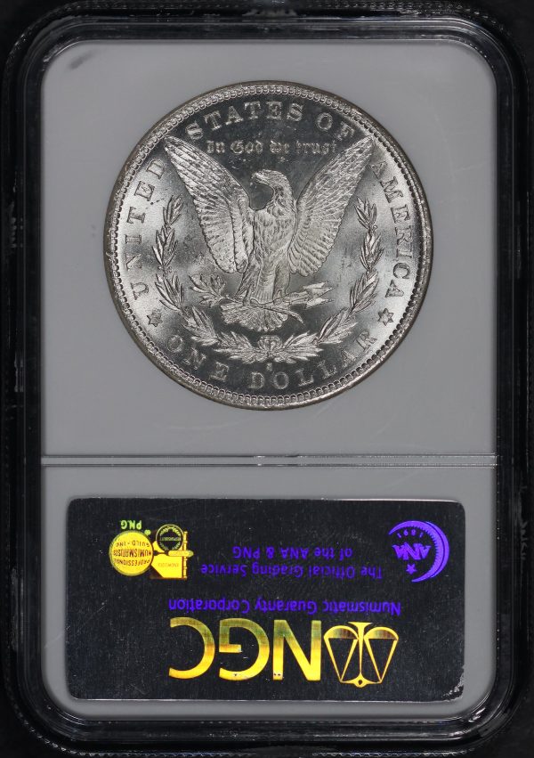 Reverse of this 1880-S Morgan Dollar NGC MS-64