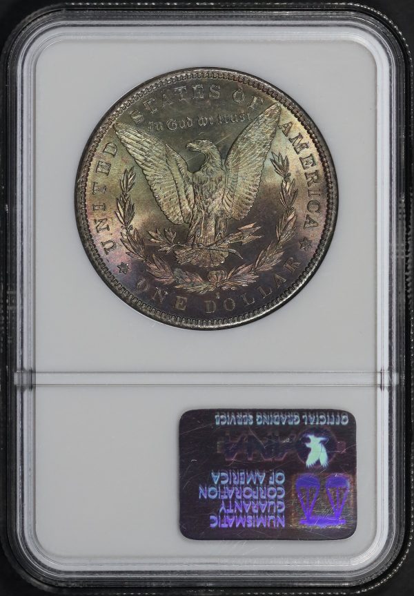 Reverse of this 1880-S Morgan Dollar NGC MS-64