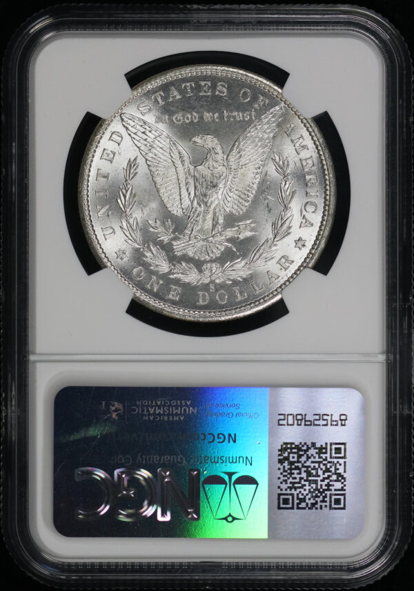 Reverse of this 1880-S Morgan Dollar NGC MS-65+