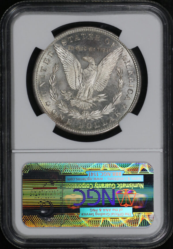 Reverse of this 1880-S Morgan Dollar NGC MS-66