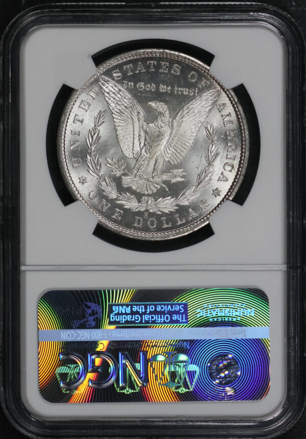 Reverse of this 1880-S Morgan Dollar NGC MS-66