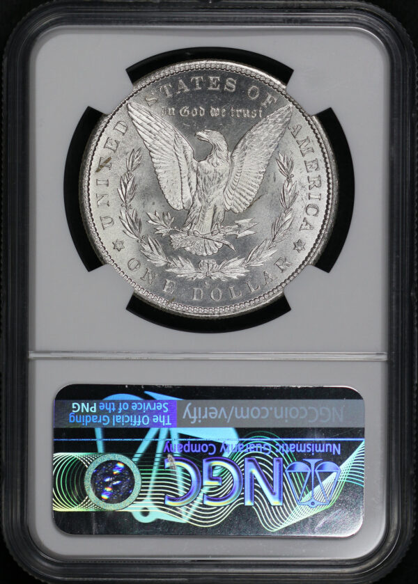 Reverse of this 1880-S Morgan Dollar NGC MS-66