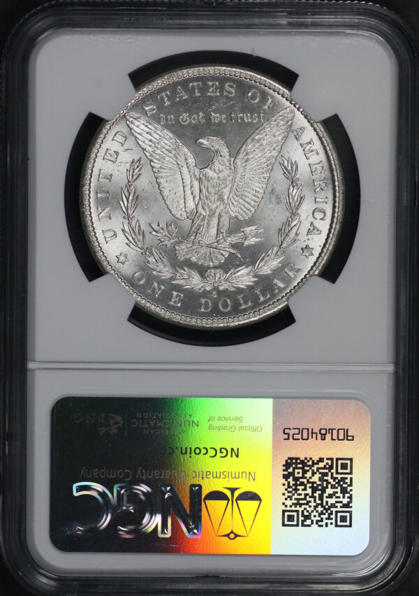 Reverse of this 1880-S Morgan Dollar NGC MS-66