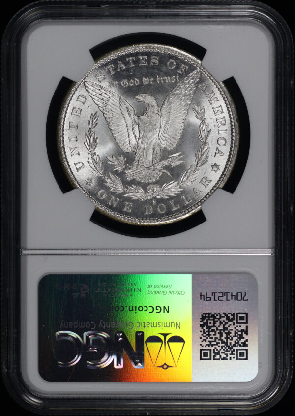 Reverse of this 1880-S Morgan Dollar NGC MS-66