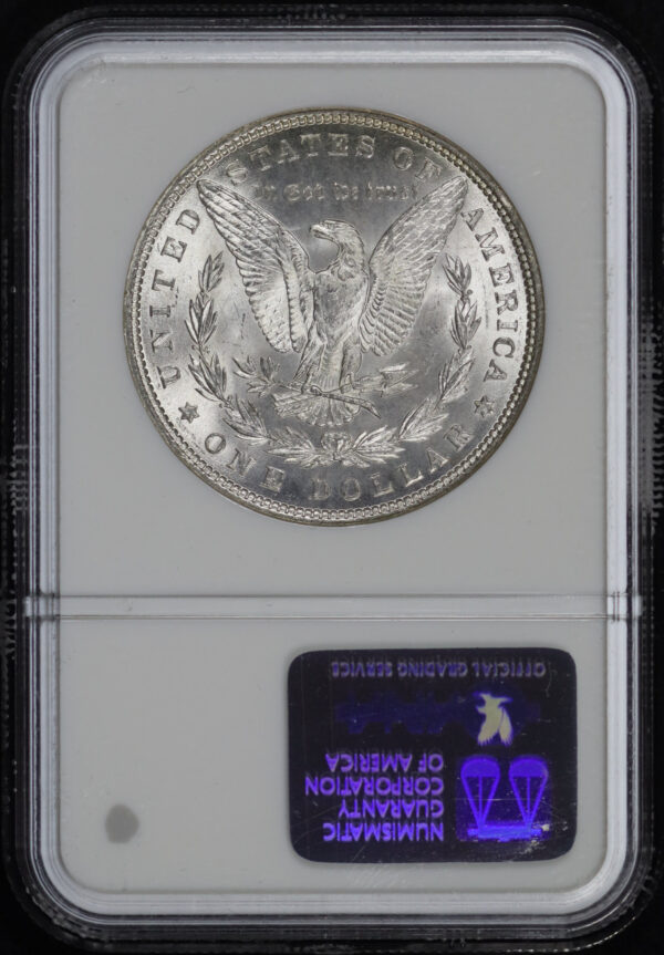 Reverse of this 1881 Morgan Dollar NGC MS-64