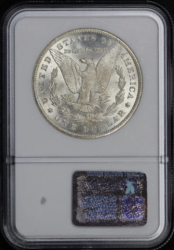Reverse of this 1881-CC Morgan Dollar NGC MS-65