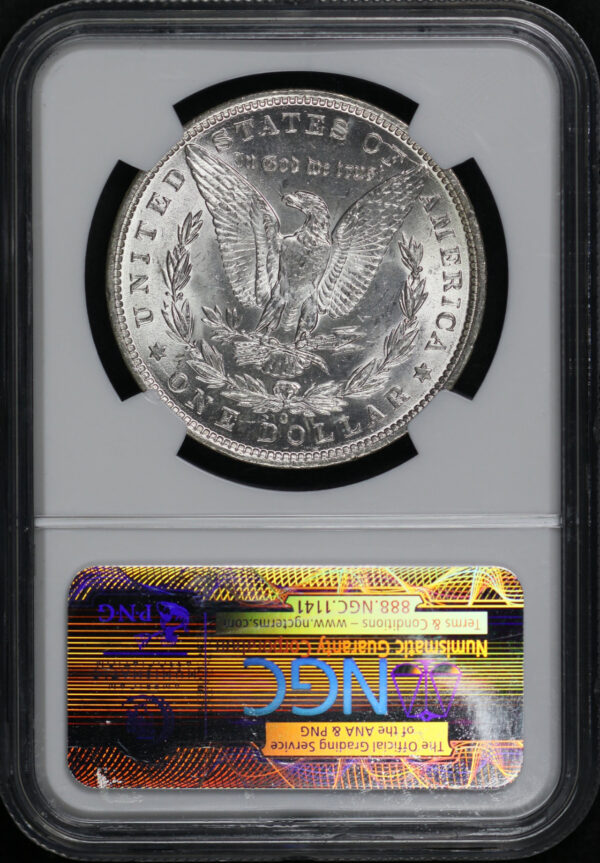 Reverse of this 1881-O Morgan Dollar NGC MS-64